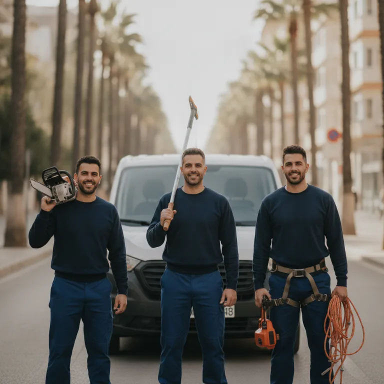 Tala de Árboles equipo en Motril